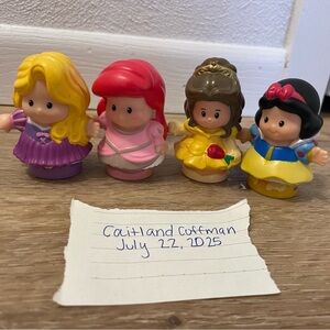 Little people Princess Talkers Bundle